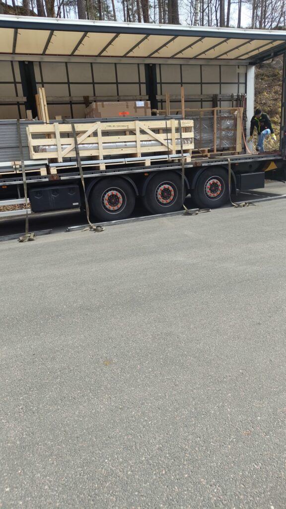 Lossning sker av experter