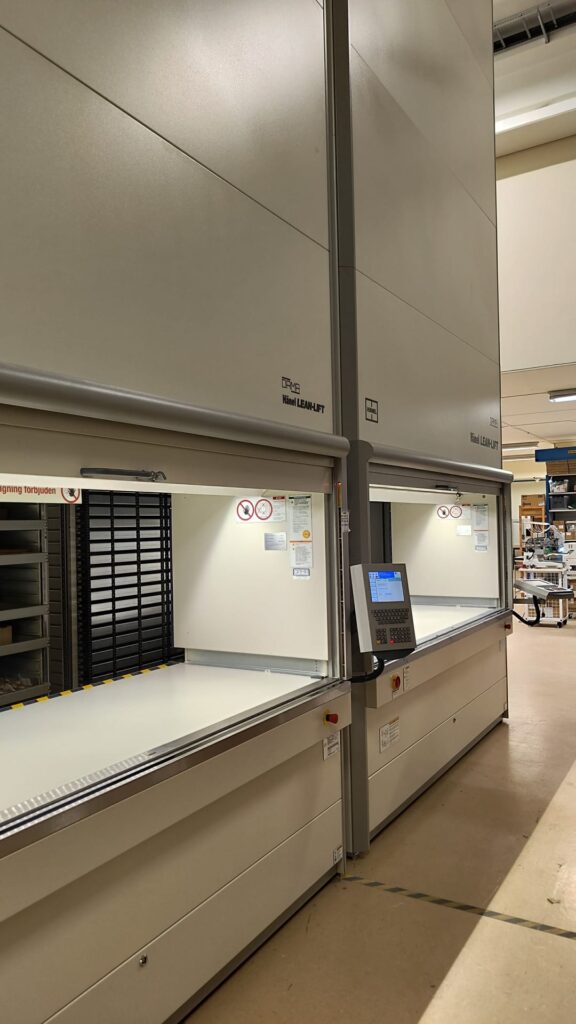 Färdigmonterade Lean-Lifts hos ACG Nyström i Borås