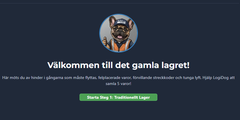 LogiDog's Lagerjakt förstasidan